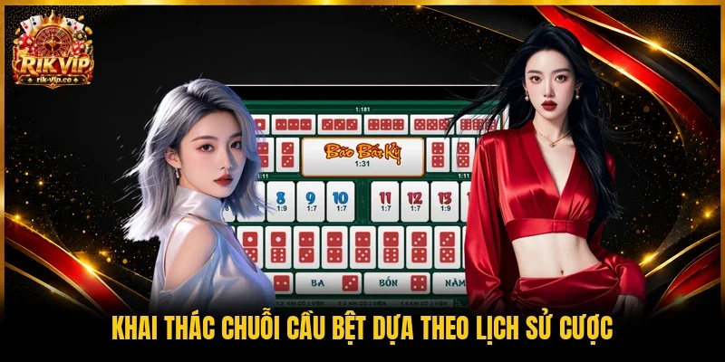 Khai thác chuỗi cầu bệt dựa theo lịch sử cược