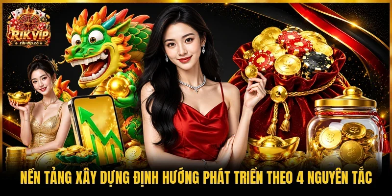 Nền tảng xây dựng định hướng phát triển theo 4 nguyên tắc